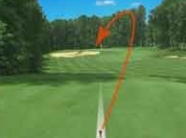 プッシュフックの典型的飛び方